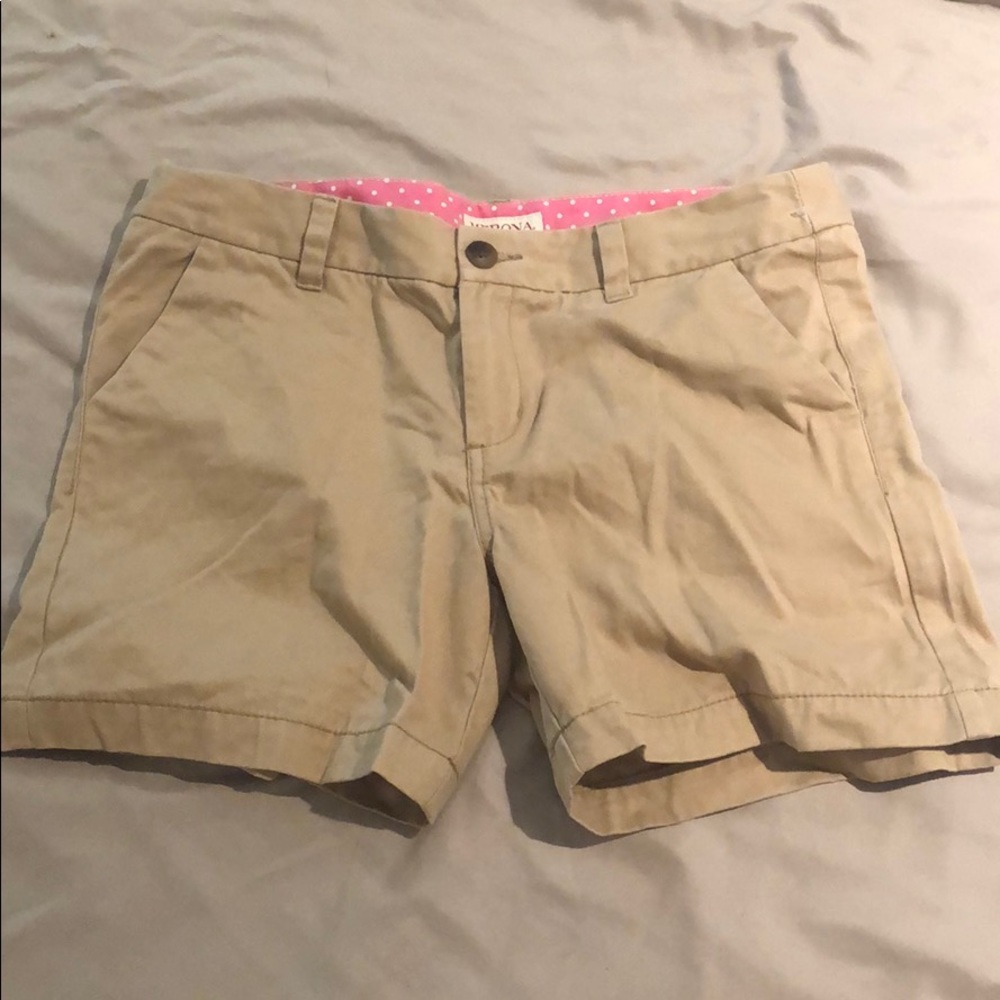 Merona sz 6 khaki shorts